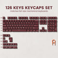 168 Keys Double Shot PBT Keycap Custom Keycap Cherry Profile Keyboard Keycaps for Cherry Gateron MX Switches Gaming Keyboard